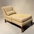 Early 20th Century Early 20th Century Councill Furniture Mid-Century Modern Neoclassical Chaise Lounge With Carved Mahogany Legs and Brass Casters For Sale - Image 5 of 11