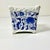 Chinoiserie 1940s Vintage Boho Chic Hollywood Regency Chinoiserie Blue Onion Petite Planter For Sale - Image 3 of 10