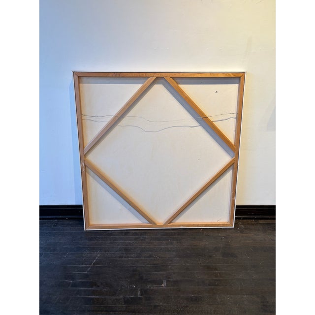 Figurative 1990s Gestural Figure Oil Painting on Canvas For Sale - Image 3 of 3