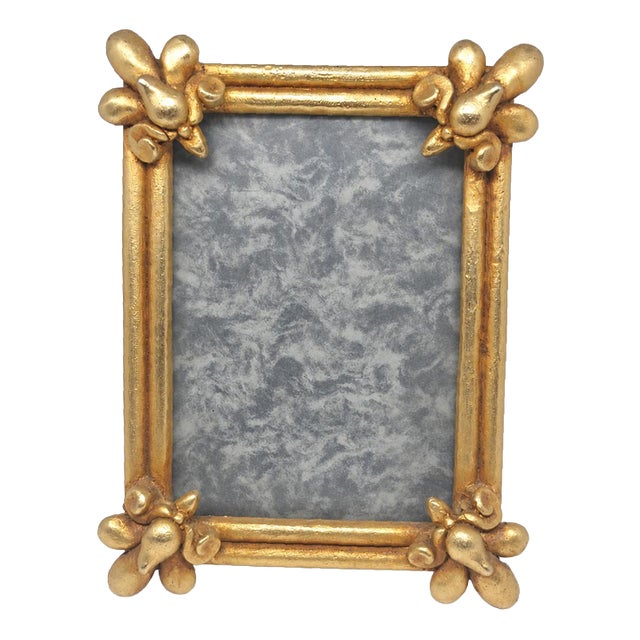 Gilded Bronze Frame by Nicolas De Waël for Fondica For Sale