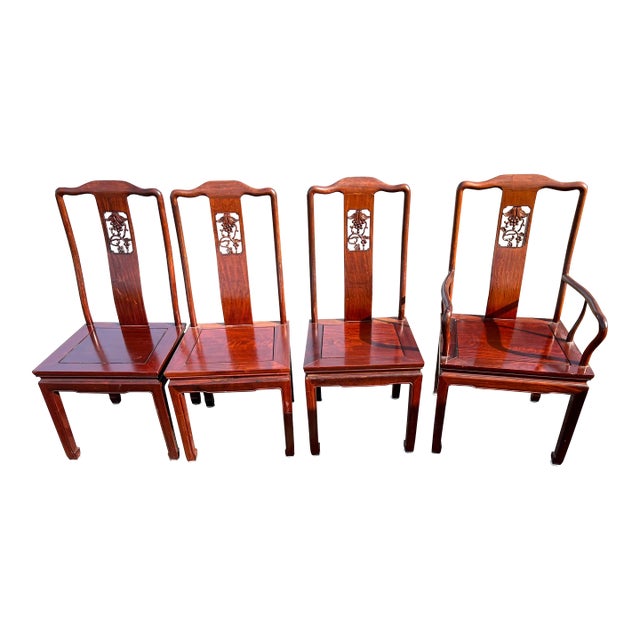 1970s Rosewood Chairs - Set of 4 For Sale