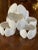 Traditional Vintage Sigma Bone China White Shell Napkin Rings- Set of Six For Sale - Image 3 of 7