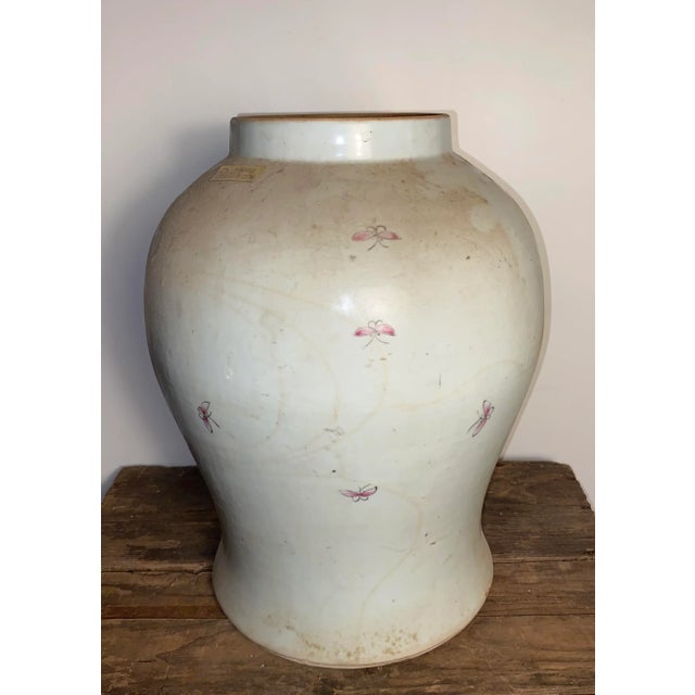 Certificate of antiquity shows that this temple jar was made in china during the ching dyansty approx. dates 1708 ad-1875...