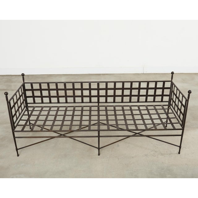 Janus Et Cie Amalfi Tuxedo Sofa Bench by Mario Papperzini For Sale - Image 17 of 18