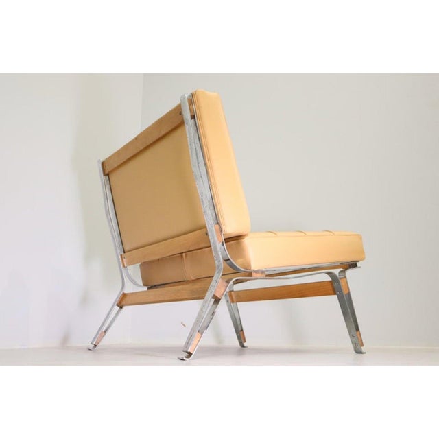Leather 856 Armchairs from Cassina, 1957, Set of 2 For Sale - Image 6 of 13