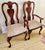 Queen Anne 1980 Queen Anne Solid Cherry Dining Chairs, Set of Four For Sale - Image 3 of 10