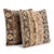 Mid-Century Modern Blue Anatolian Rug Pillow Cover 24'' X 24'' - Set of Two For Sale - Image 3 of 4