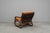 Mid-Century Leather Lounge Chair For Sale - Image 5 of 16