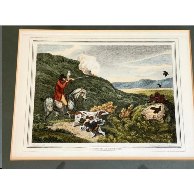 Paper Rare Pristine 1798 Samuel Howitt Hunting Engravings-True First State- Set of 6 For Sale - Image 7 of 10