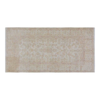 Vintage Knotted Wool Rug, 4'8''x9'5'' For Sale