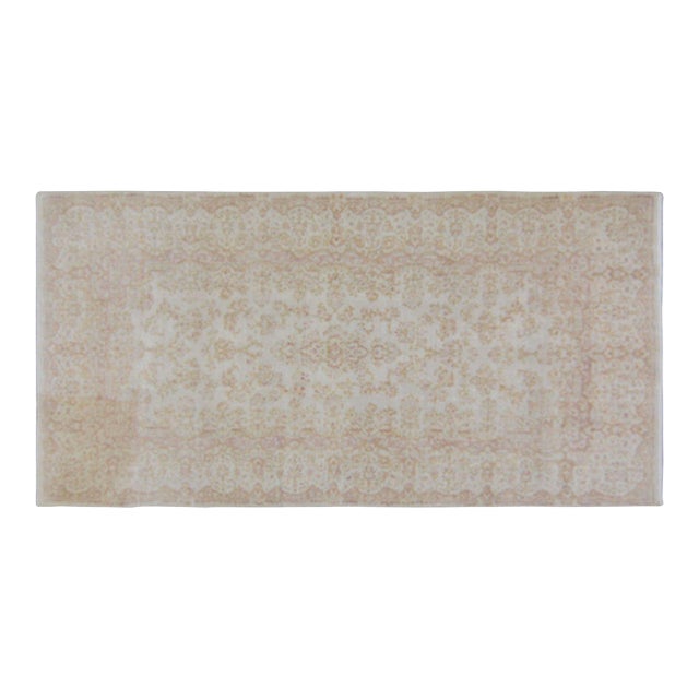 Vintage Knotted Wool Rug, 4'8''x9'5'' For Sale