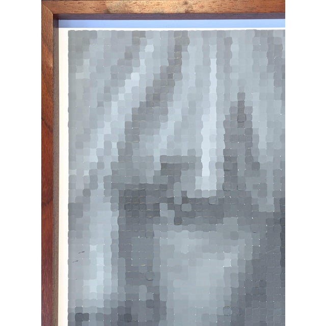 Francisco Vital "Andy Warhol with Campbell's Can" Contemporary Pixelated Figure Painting, 2022 For Sale - Image 4 of 10