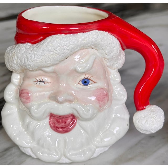 Authentic 1971 Santa Mugs - A Pair For Sale - Image 4 of 18