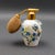 Milvia Quadrifoglio Italy Vintage Painted Pottery Perfume Atomizer Bottle For Sale - Image 4 of 7