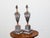 19th Century English Tôle Amphorae Shaped Table Lamps on Lucite Bases - a Pair For Sale - Image 11 of 12