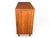 Restored Mid-Century Modern Walnut 4-Drawer Chest With Chrome Pulls For Sale In Los Angeles - Image 6 of 16