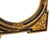 Vintage Neoclassical Empire Italian Giltwood Mirror with Fruit and Laurel Motifs, 1970s For Sale - Image 4 of 10