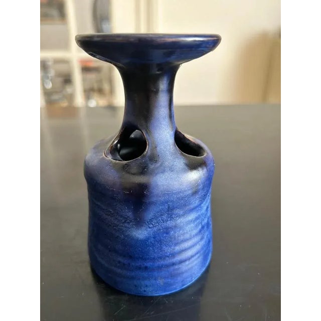 Blue Vase, 1970 For Sale - Image 9 of 9