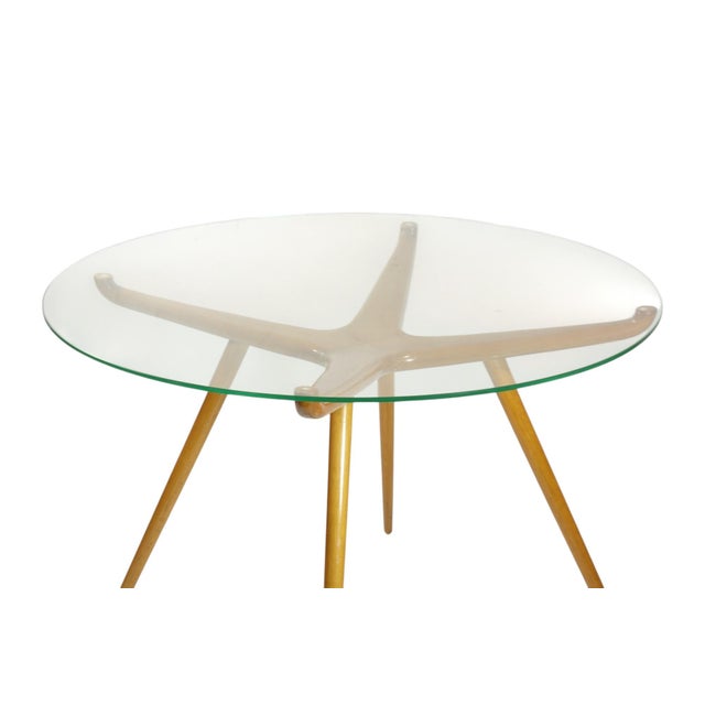 Mid-Century Modern Italian Coffe Table, 1950s For Sale - Image 10 of 13