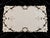Vintage Madeira Style Embroidered Linen Table Set 5 For Sale - Image 4 of 10