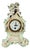 Antique Porcelain Cherub Mantel Clock from Volkstedt, Germany, 1890 For Sale