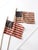 Wood Vintage 48 Star American Parade Flags Pair For Sale - Image 7 of 14