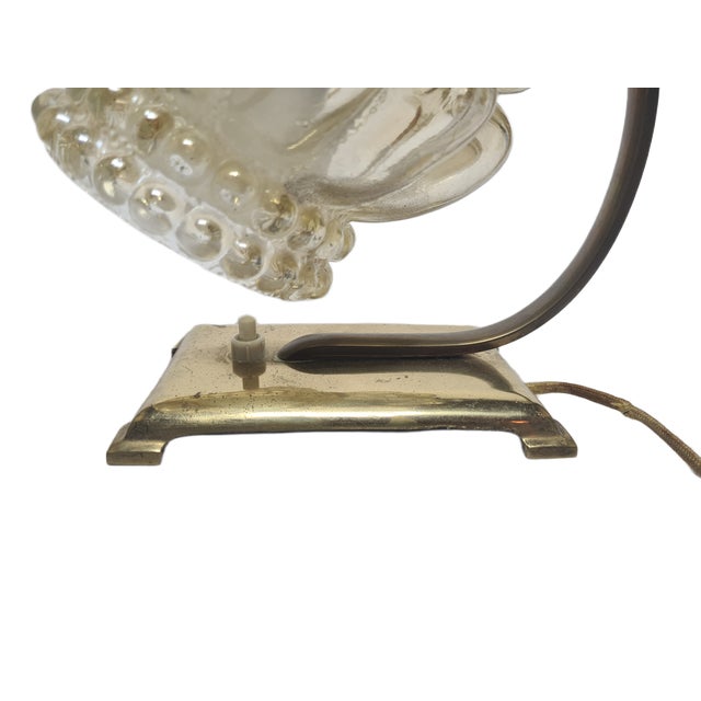 Art Deco Bedside Lamp, Belgium, 1950s For Sale - Image 4 of 14