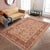 "Enhance the ambiance of your home with this magnificent Persian-influenced Turkish hand-knotted rug made by skilled...