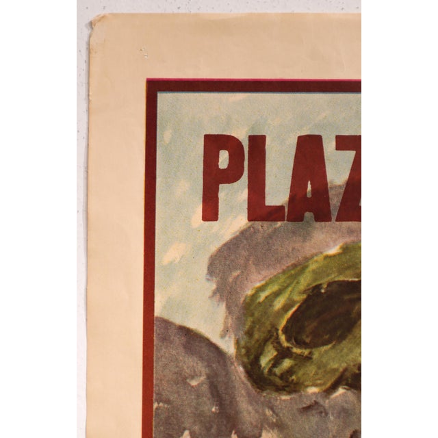 1960s 1960s Spanish Bullfighter Poster - Plaza De Toros Monumental (Barcelona) For Sale - Image 5 of 7