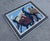 Vintage Signed Surrealist Horse and Nude Figure Limited Edition Serigraph For Sale - Image 4 of 11