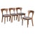 Vintage Danish Peter Chairs by Niels Koefoed, 1970s, Set of 4 For Sale - Image 9 of 9