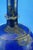 Cobalt Blue Scavo Glass Bottle Vase attributed to Mario Pinzon for Seguso, Italy, 1960s For Sale - Image 10 of 17