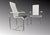 Set of D20 Wicker Chairs in Stainless Steel and Leather from Tecta, 1980s For Sale - Image 13 of 15
