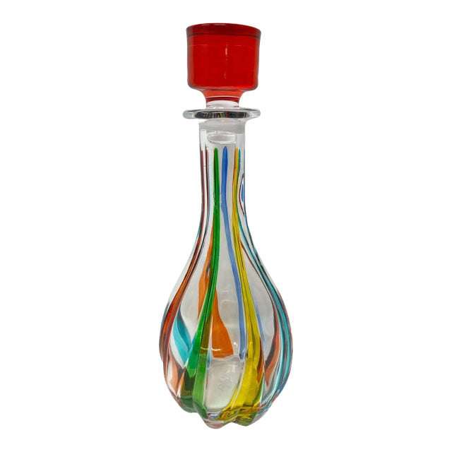 Carafe Decanter Made in Venice For Sale