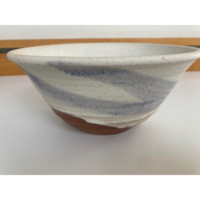 Vintage Studio Pottery Bowl For Sale - Image 4 of 5