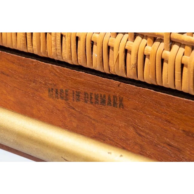 Brown Set of Danish Beds by Børge Mogensen for Søborg Møbelfabrik, 1950s For Sale - Image 8 of 9