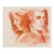 1980s Neil Metzler Double Portrait Drawing For Sale