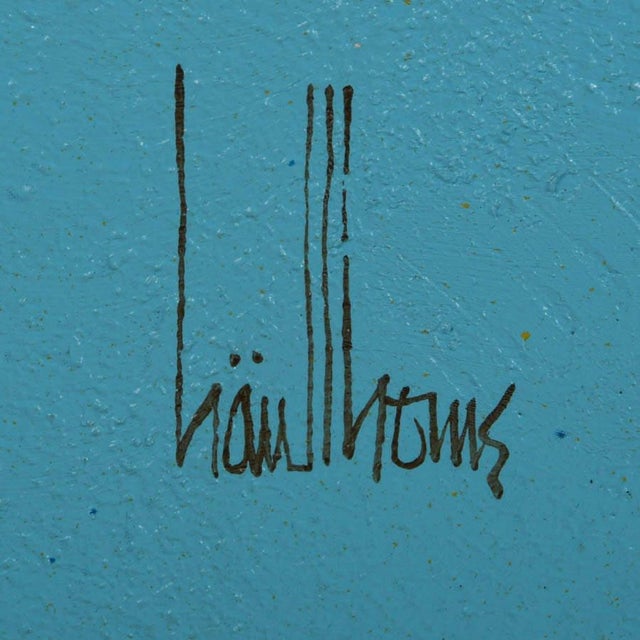 Gregory Hawthorne 1994 Signed Three-Dimensional Figurative Mixed Media Wall Sculpture For Sale In Greensboro - Image 6 of 8