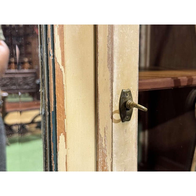 Wood 19th Century Parisian Oak Bookcase with 3 Doors by the Mercier Firm For Sale - Image 7 of 18