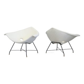 Kosmos Italia Armchairs by Augusto Bozzi for Saporiti, 1950s, Set of 2 For Sale
