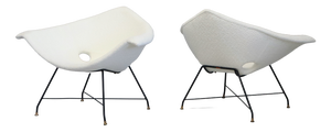 Kosmos Italia Armchairs by Augusto Bozzi for Saporiti, 1950s, Set of 2