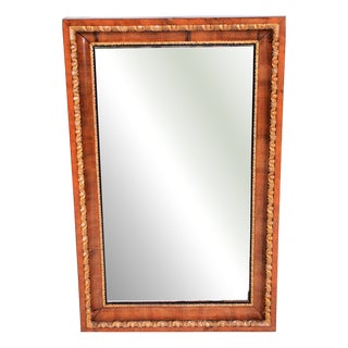 Empire Wall Mirror in Walnut, Austria, 1870s For Sale