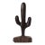 Vintage Hand Carved Ironwood Cactus Sculpture For Sale