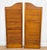 Vintage Western Louvered Pine Swinging Saloon Doors - A Pair For Sale - Image 4 of 12