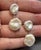 2010s Fresh Water Pearl Dangle Earrings 14k White Gold Certified For Sale - Image 5 of 6