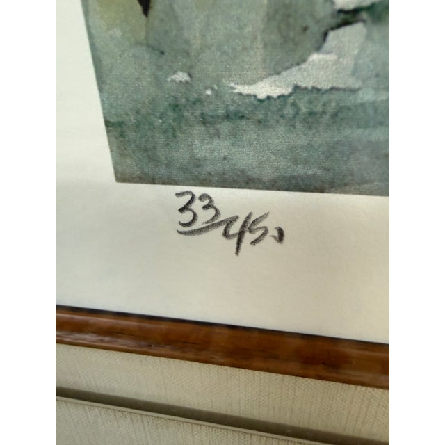 Early 21st Century P. Phillips "The Bayou 2" Limited Giclee, Framed For Sale - Image 5 of 12