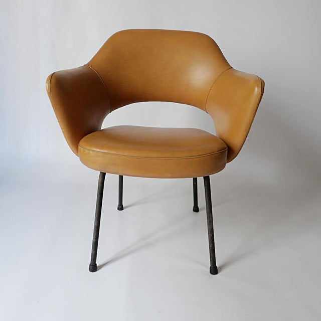 Vintage Conference Armchair by Eero Saarinen for Knoll, 1960 For Sale - Image 9 of 9