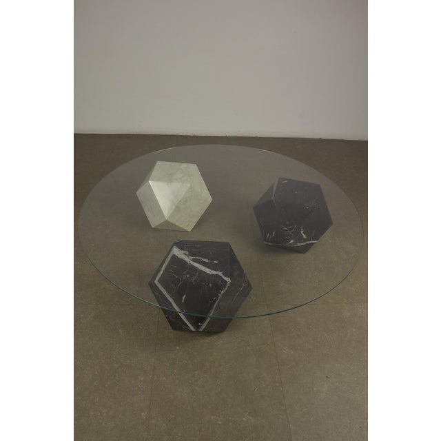 Space Age Marble Coffee Table by Massimo Vignelli, 1970s For Sale - Image 3 of 15