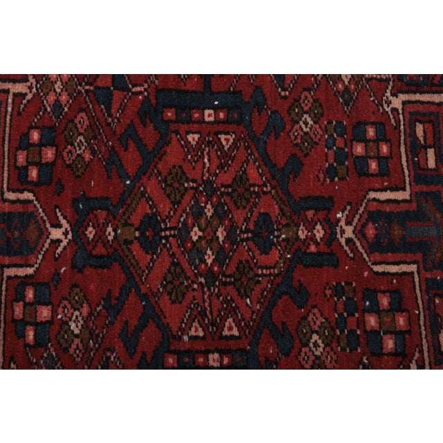 Brick Red Anatolian Runner Rug - Hallway Carpet 3'8" X 10'8" For Sale - Image 8 of 12