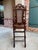 Antique French Child High Chair Renaissance Barley Twist Carved Oak Caned C1890 For Sale - Image 17 of 18
